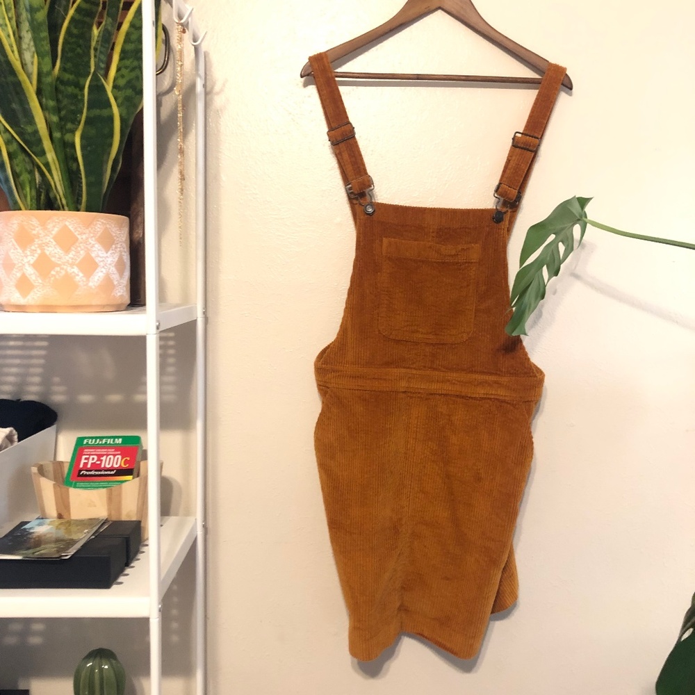 Madewell Corduroy Overall Dress